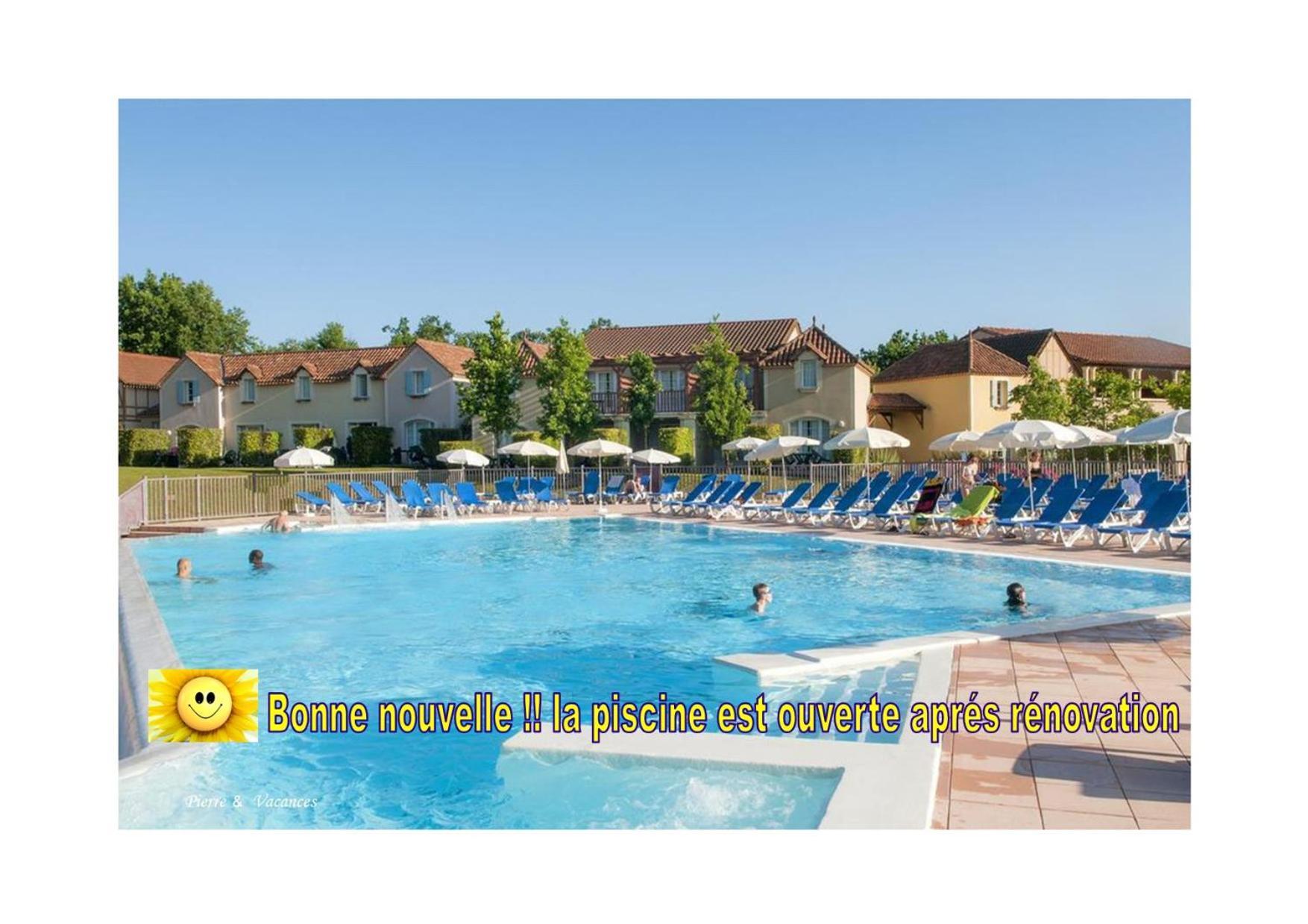Charmant Appartement Avec Piscine. Monflanquin Kültér fotó